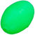 Бусина Aquantic Glow Bead (7x10мм) Oval Green (упаковка - 10шт)
