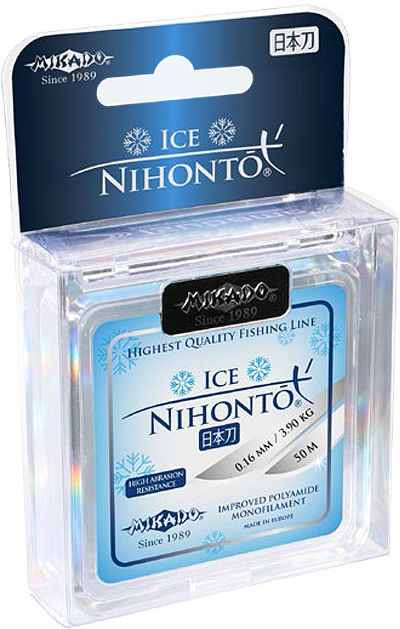 Леска Mikado Nihonto Ice зимняя 50 m 0.10 mm