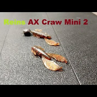 Видеообзор уловистого съедобного рака Reins AX Craw Mini по заказу Fmagazin