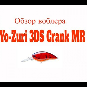 Видеообзор воблера Yo-Zuri 3DS Crank MR по заказу Fmagazin