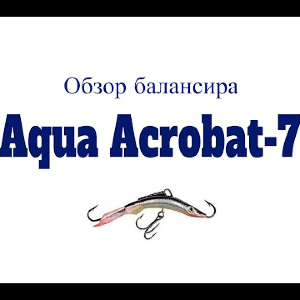 Видеообзор балансира Aqua Acrobat-7 по заказу Fmagazin