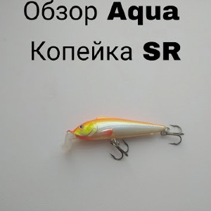 Обзор воблера Aqua Копейка SR по заказу Fmagazin