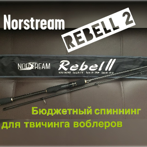 Видеообзор спиннинга Norstreem Rebel II