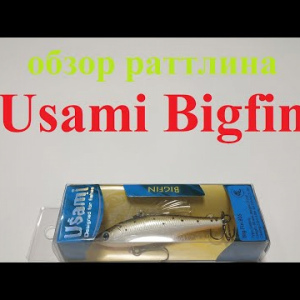 Видеообзор раттлина Usami Bigfin по заказу Fmagazin