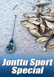 Обзор зимней удочки Jonttu Sport Special: финские технологии.