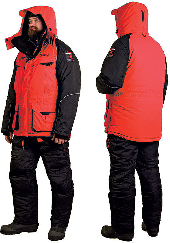Костюм Alaskan NewPolar M  (куртка+полукомбинезон) р.L (красный/черный)
