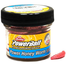 Гусеницы (Личинки) Berkley Powerbait Honey Worms bubblegum