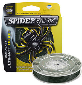 Плетеная леска Spiderwire Ultracast 8C Green d-0.14 12.7кг 150м