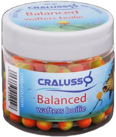 Бойлы Cralusso Balanced Wafters Boilie 7мм (20г) Mango