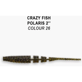 Силиконовая приманка Crazy Fish Polaris 2 / 17-54-26-6 / Кальмар (8 шт.)