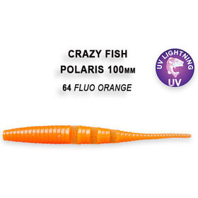 Силиконовая приманка Crazy Fish Polaris 4 / 38-100-64-6 / Кальмар (6 шт.)