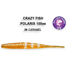 Силиконовая приманка Crazy Fish Polaris 4 / 38-100-9-6 / Кальмар (6 шт.)