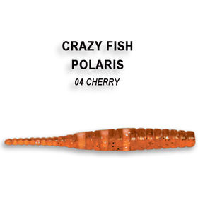 Силиконовая приманка Crazy Fish Polaris 5 / 5-45-4-3 / Ж.Рыба (8 шт.)