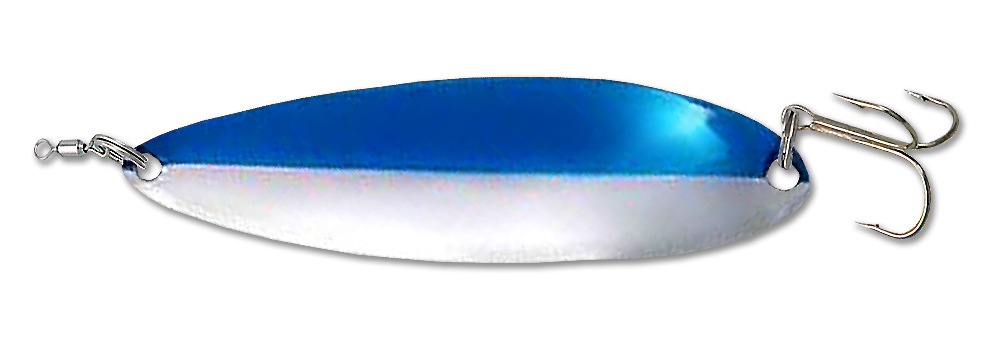 Блесна Daiwa Chinook S 21 AWW sbl (серебро/голубой) 30мм (2г)