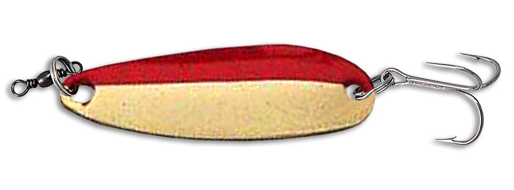 Блесна Daiwa Crusader 7 G gr (золото/красный) 28мм (2,5г)