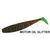 Мягкая приманка Rage Pro Shad Firetails 5.5/14cm - Motor Oil Glitter (lime tail)