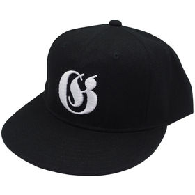 Кепка с прямым козырьком Gan Craft Old English Snapback Cap (01-Black/White Logo)