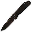 Нож Kosadaka складной прецизионный (черное лезвие/черная рукоятка) N-F27B