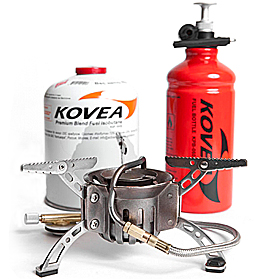 Горелка мультитопливная Kovea Booster + 1 (газ-бензин) 