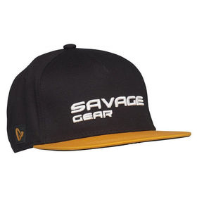 Кепка Savage Gear Flat Peak 3d Logo Cap Black Ink