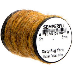 Пряжа Semperfli Dirty Bug Yarn 5м (Mottled Golden Olive)