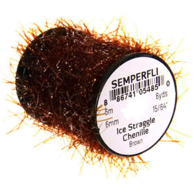 Синель Semperfli Ice Straggle Chenille (Brown)