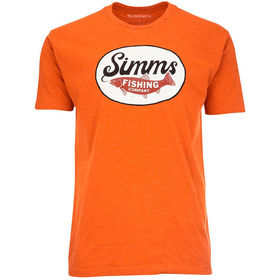 Футболка Simms Trout Wander T-Shirt (Adobe Heather) р.L