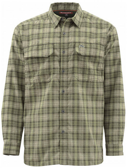 Рубашка Simms Coldweather LS Shirt (Covert Plaid) р.3XL