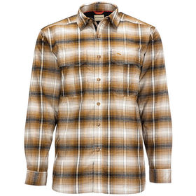 Рубашка Simms Coldweather LS Shirt (Dark Bronze Black Plaid) р.L
