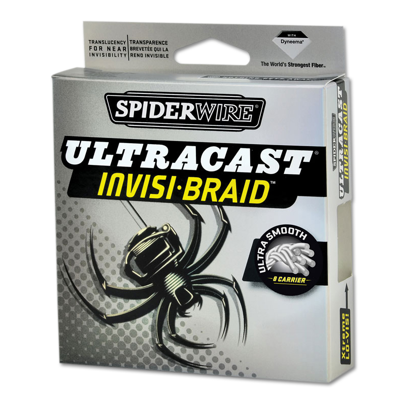 Леска плетеная Spiderwire Ultracast Invisi-Braid 0,18мм прозрачный 114м