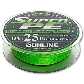 Плетеная леска Sunline Super PE Light green