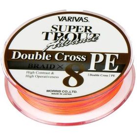 Плетеный шнур Varivas Super Trout Advance Double Cross #0.6 100м 0.125мм (оранжевая)