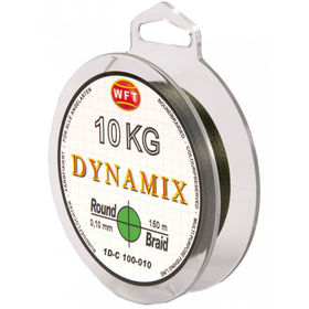 Леска плетеная WFT KG Round Dynamix Green 150м 0.08мм