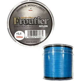 Леска YGK Frontier Nylon #2.5 500м (Голубой)