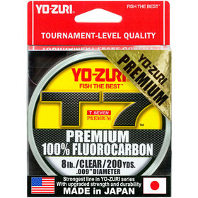 Леска Yo-zuri T-7 Premium Fluorocarbon 200Y 0.205мм