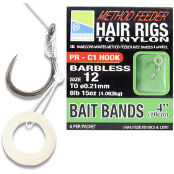 Поводок Preston Method Feeder Hair Rigs With Bait Bands