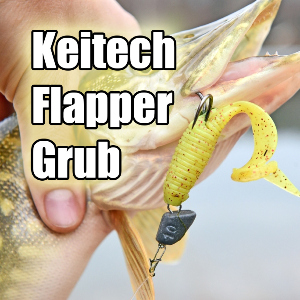 Обзор на Keitech Flapper Grub. Уловистый «бочонок».
