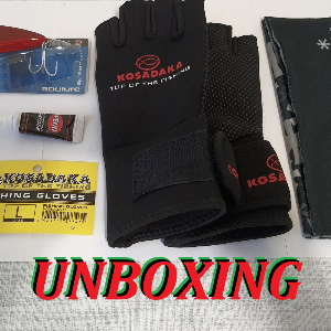 Unboxing посылки с перчатками Kosadaka и другими товарами по заказу Fmagazin.
