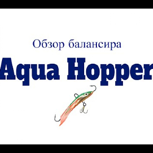Видеообзор балансира Aqua Hopper по заказу Fmagazin