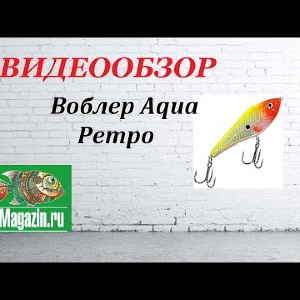 Видеообзор Воблера Aqua Ретро по заказу Fmagazin.