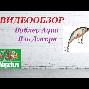 Видеообзор Воблера Aqua Язь Джерк по заказу Fmagazin.