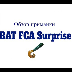 Видеообзор приманки BAT FCA Surprise по заказу Fmagazin