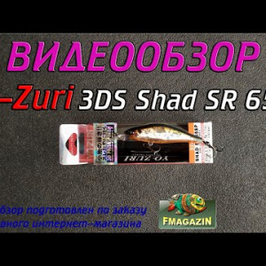 Видеообзор Yo-Zuri 3DS Shad SR 65SP по заказу Fmagazin