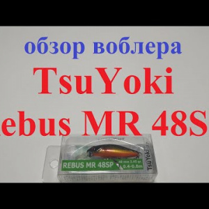 Видеообзор воблера TsuYoki Rebus MR 48SP по заказу Fmagazin