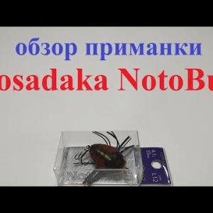 Видеообзор воблера Kosadaka NotoBug по заказу Fmagazin