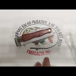 Видеообзор ножа для грибника со щеткой Kosadaka по заказу FMAGAZIN.