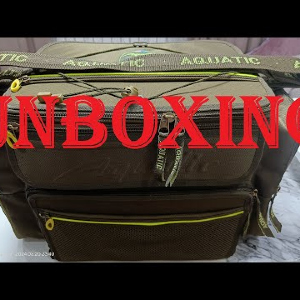 Unboxing посылки с крутой сумкой Aquatic от интернет магазина Fmagazin