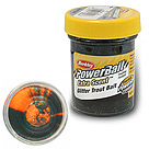 Паста форелевая Berkley Powerbait Extra Scent Glitter Trout Bait Black Orange (50г)