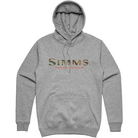Толстовка Simms Logo Hoody (Grey Heather) р.L
