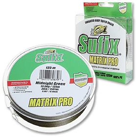 Леска плетёная Sufix Matrix Pro New (зеленая)